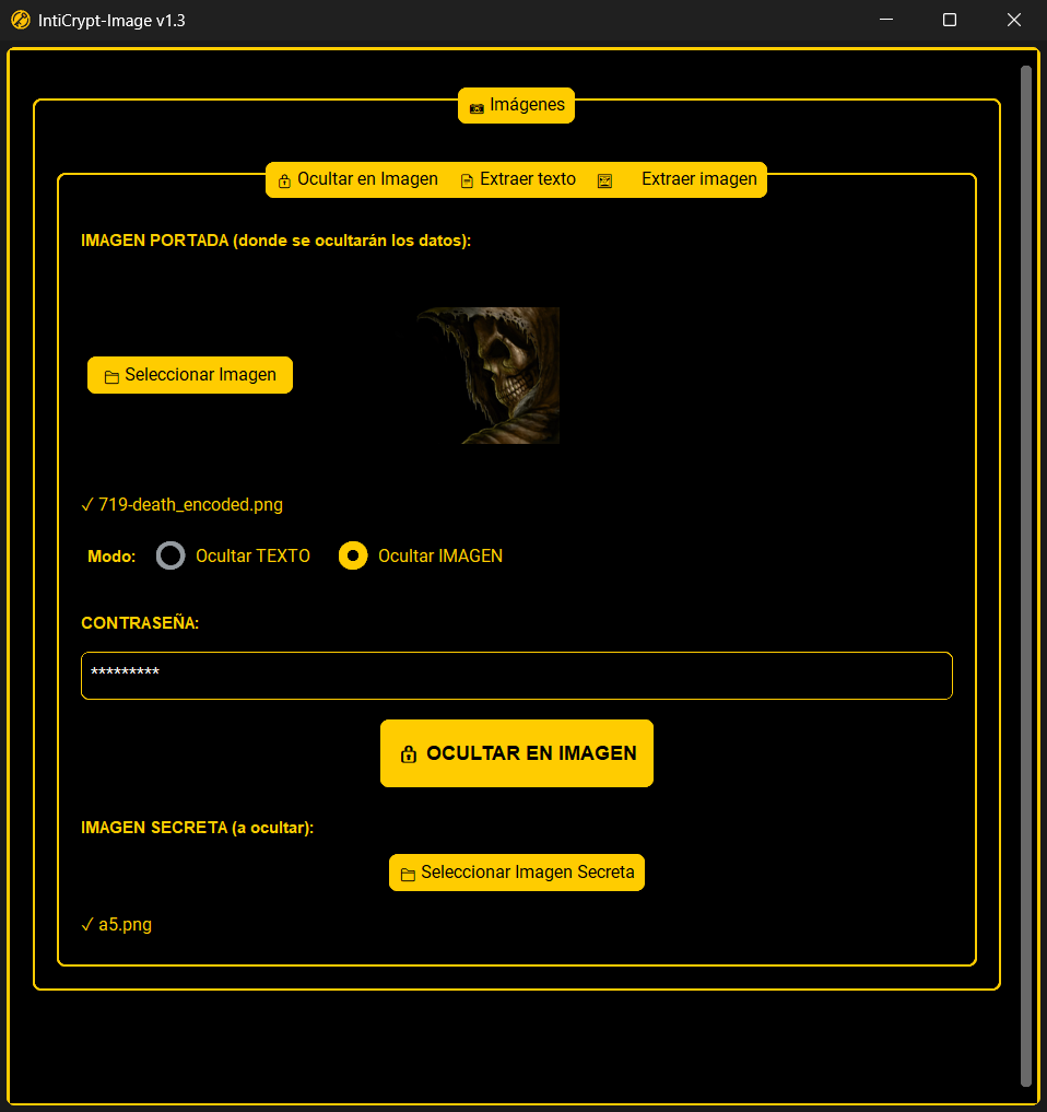 Imagen - Ocultar imagen